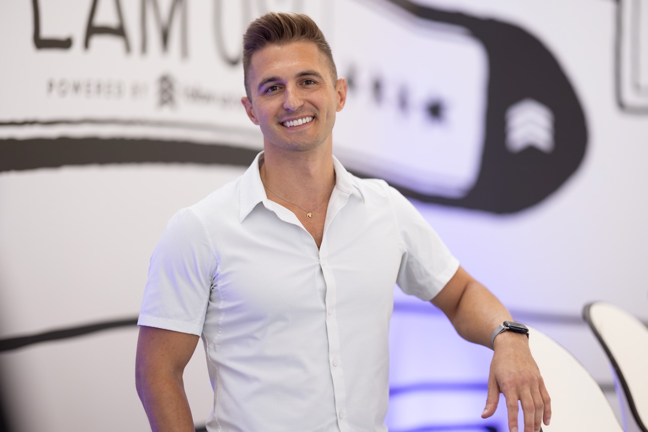 Ben Laube at a conference